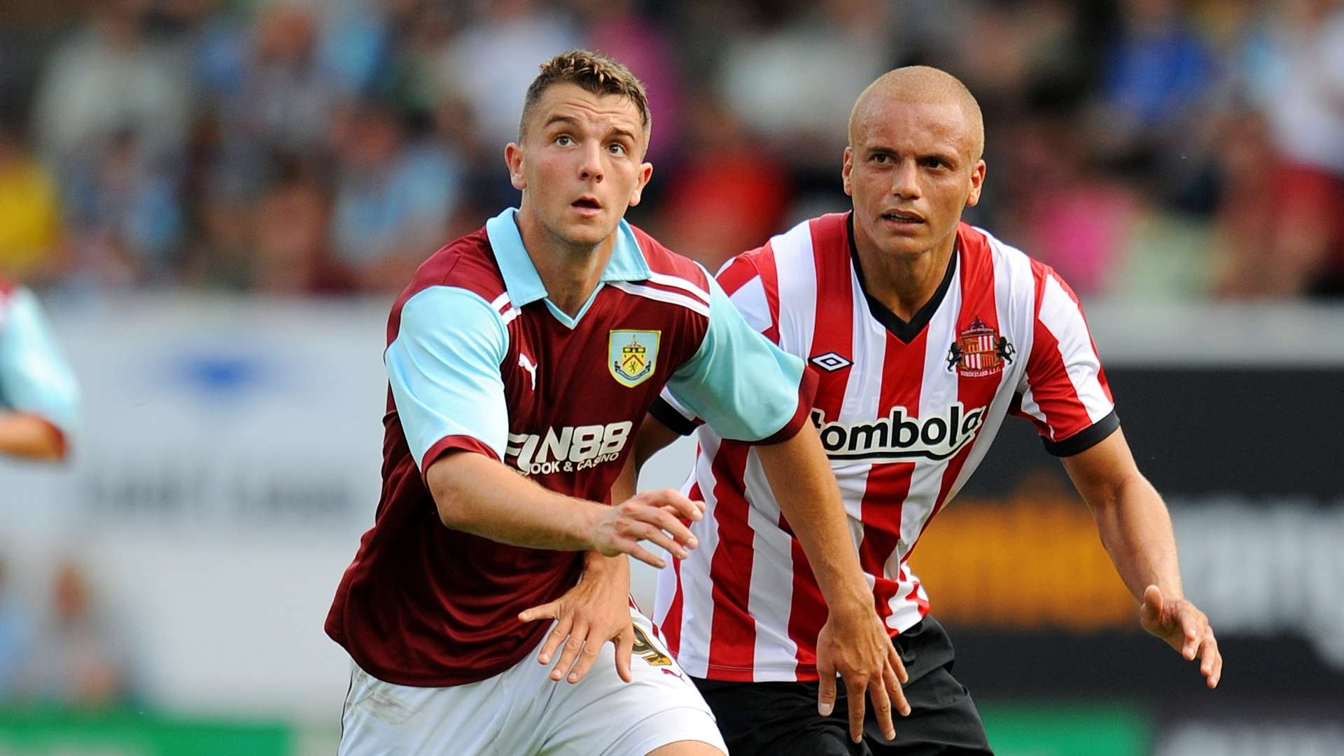 Jay Rodriguez & Wes Brown - Burnley v Sunderland - 2011