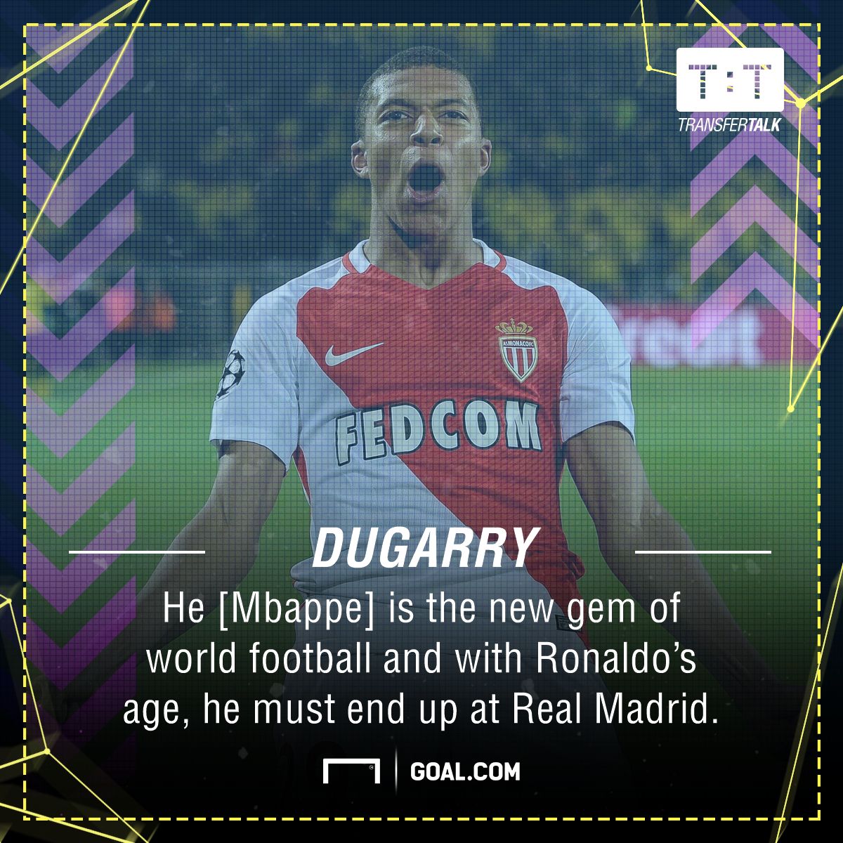 Kylian Mbappe Dugarry Madrid Ronaldo