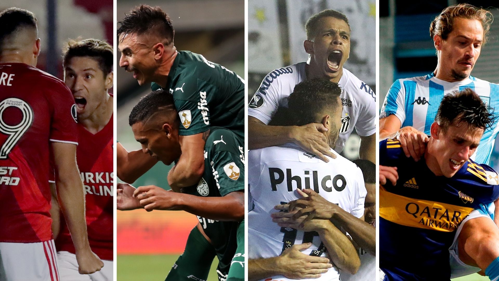 River Palmeiras Santos Boca Racing Libertadores 2020