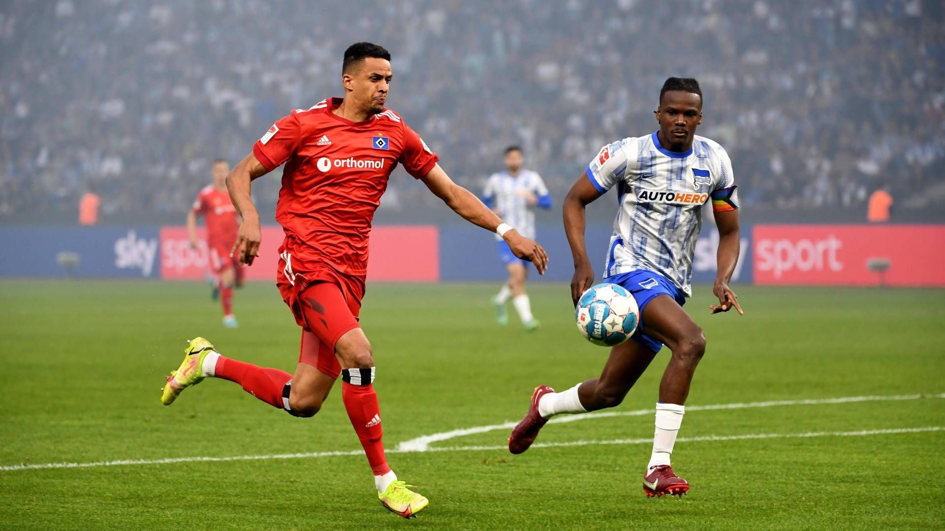 GER ONLY Robert Glatzel Dedryck Boyata Hertha HSV