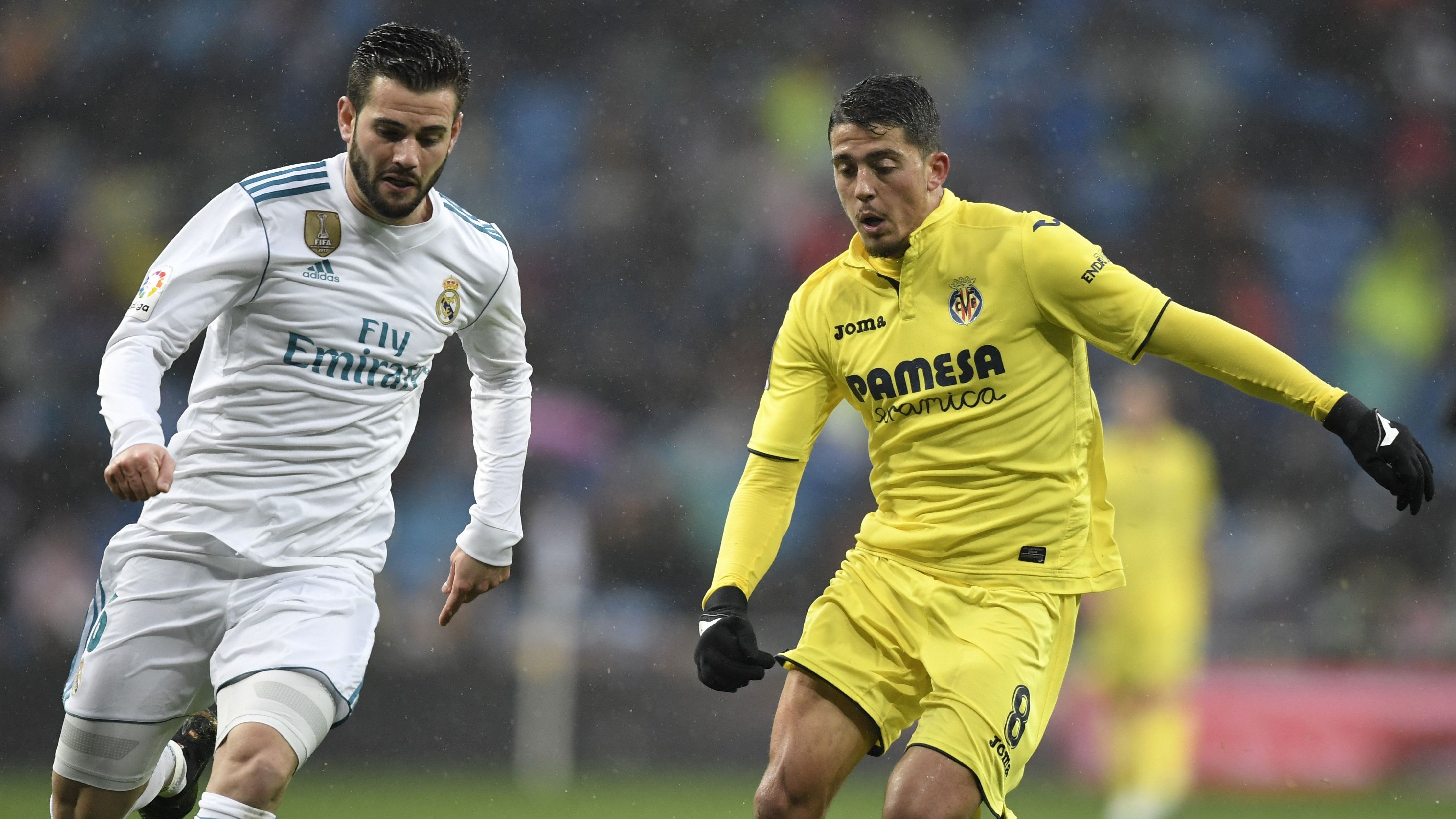 Nacho Fernandez Pablo Fornals Real Madrid Villarreal LaLiga 13012018