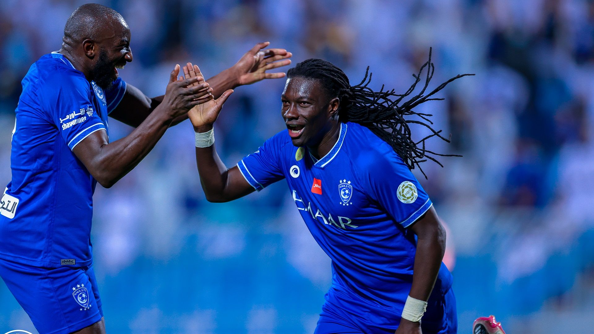 bafetimbi gomis musa marega - al hilal al ittifaq MBS 2021-2022