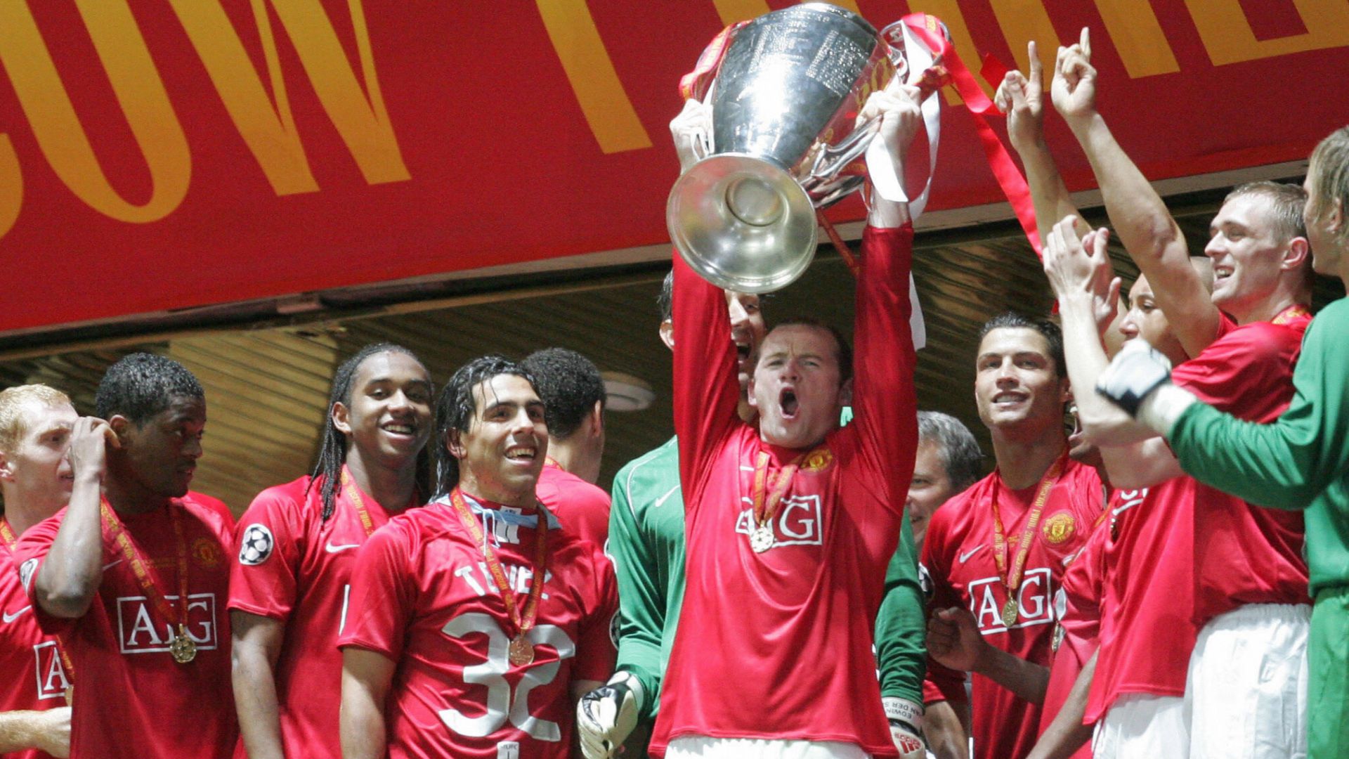 Wayne Rooney Champions League Manchester United