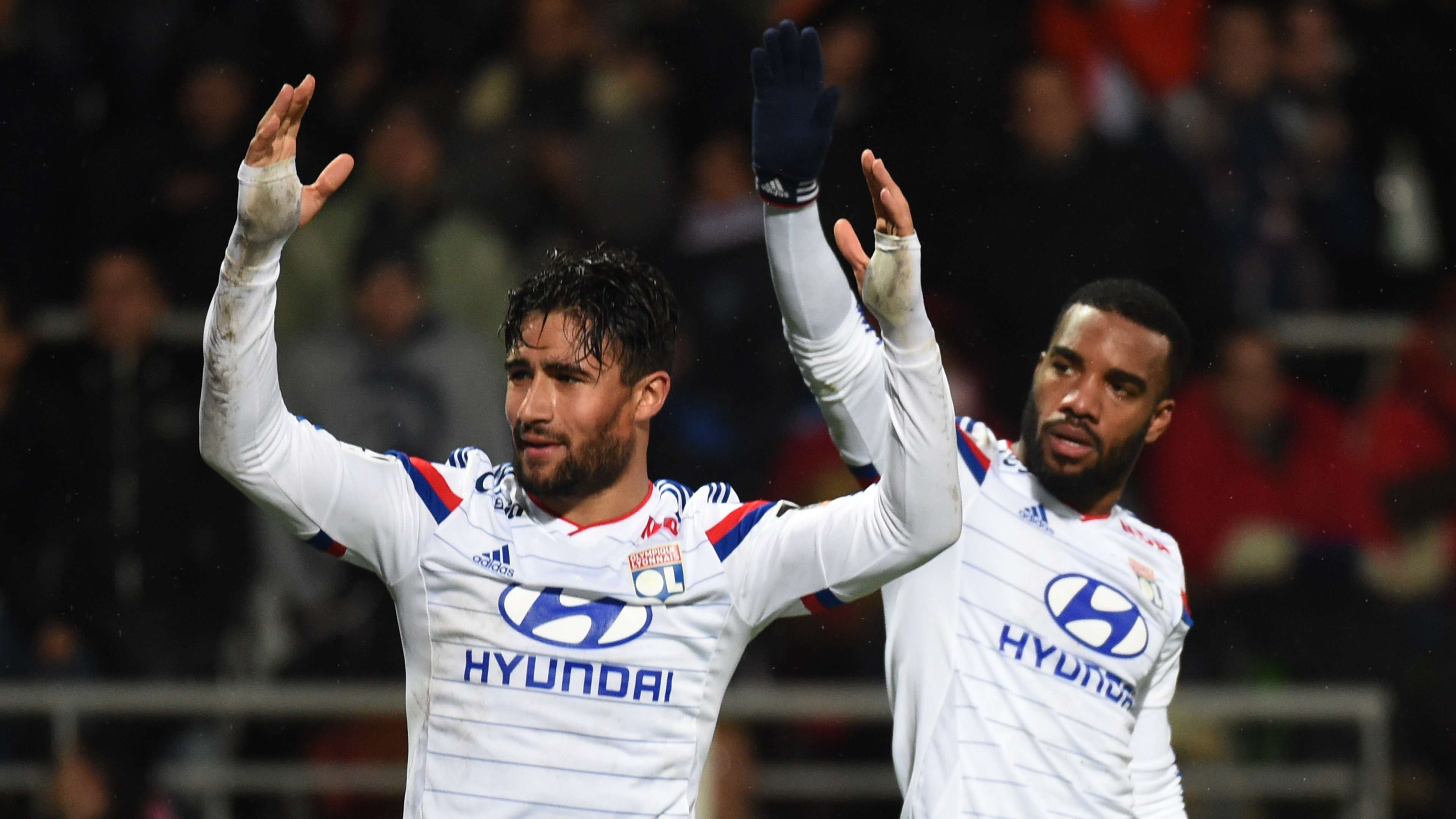 Nabil Fekir Lyon Alexandre Lacazette 2014-15