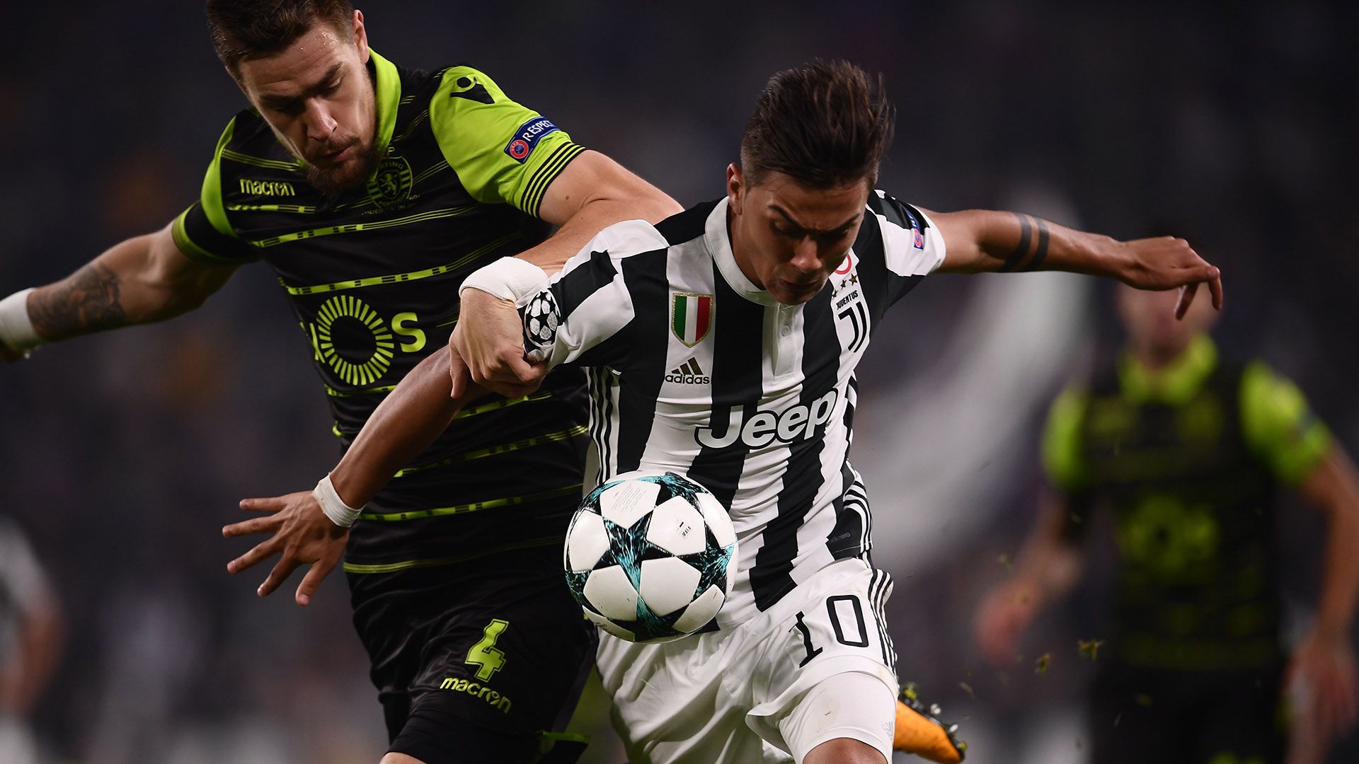 Paulo Dybala Juventus Sporting Champions League