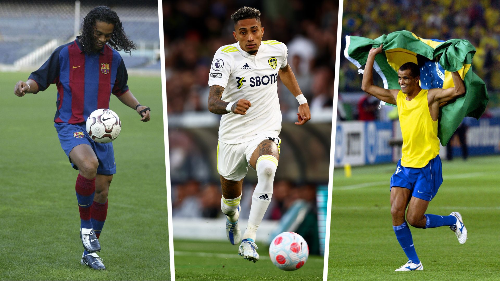 Raphinha Rivaldo Ronaldinho