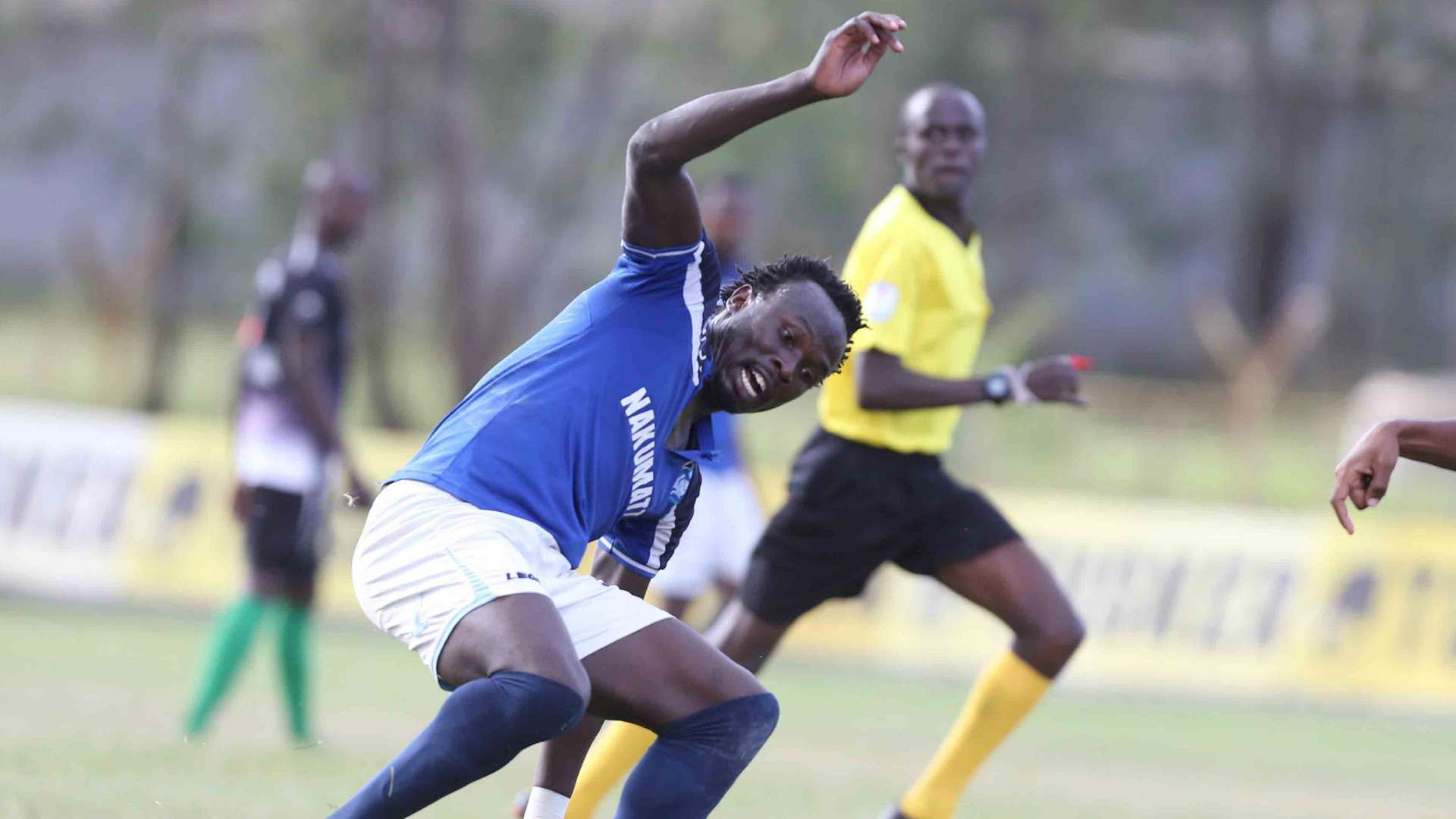 Nakumatt FC striker Kepha Aswani.