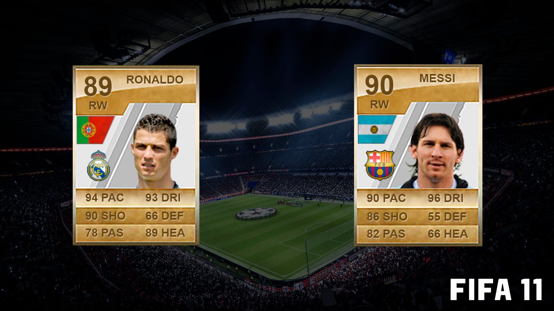 FIFA 11 - CR7 x Messi