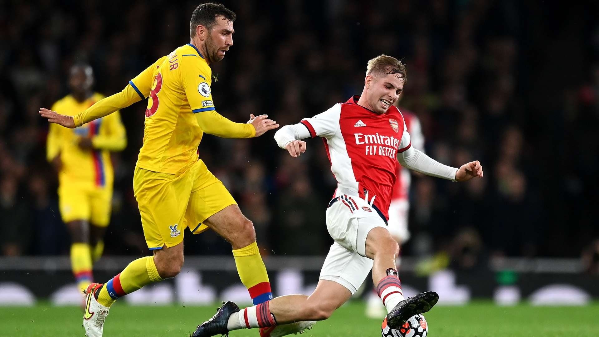 Emile Smith Rowe, Arsenal, James McArthur, Crystal Palace