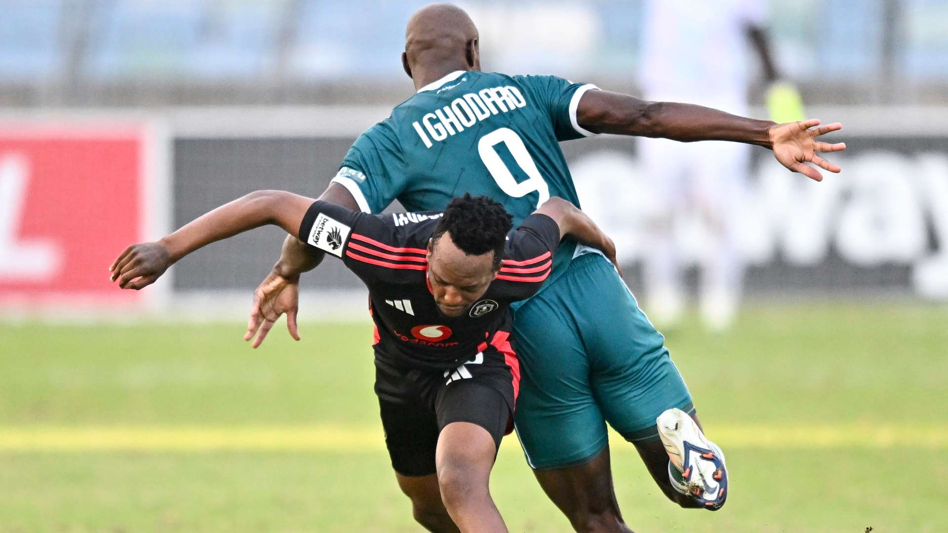 Patrick Maswanganyi & Etiosa Ighodaro, AmaZulu vs Orlando Pirates, May 2025