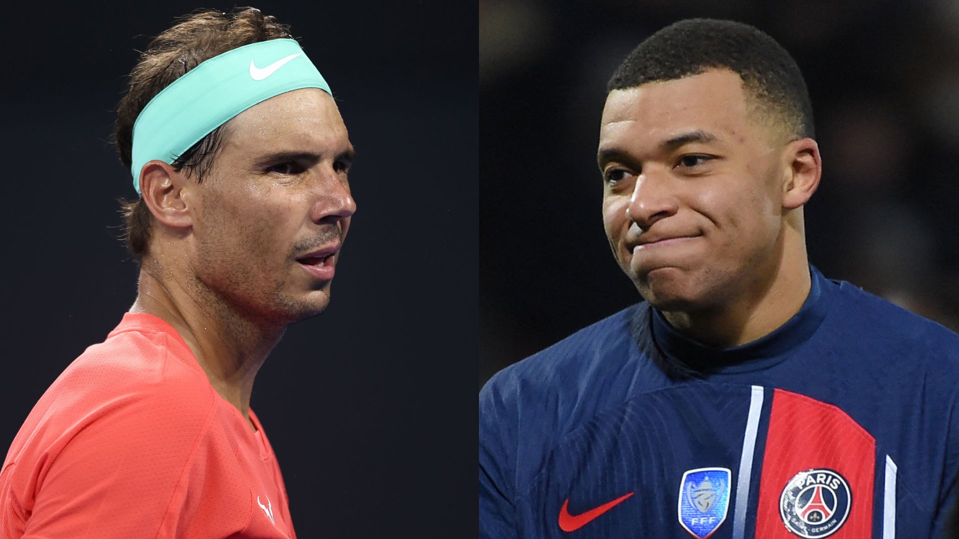 Rafa Nadal Kylian Mbappe