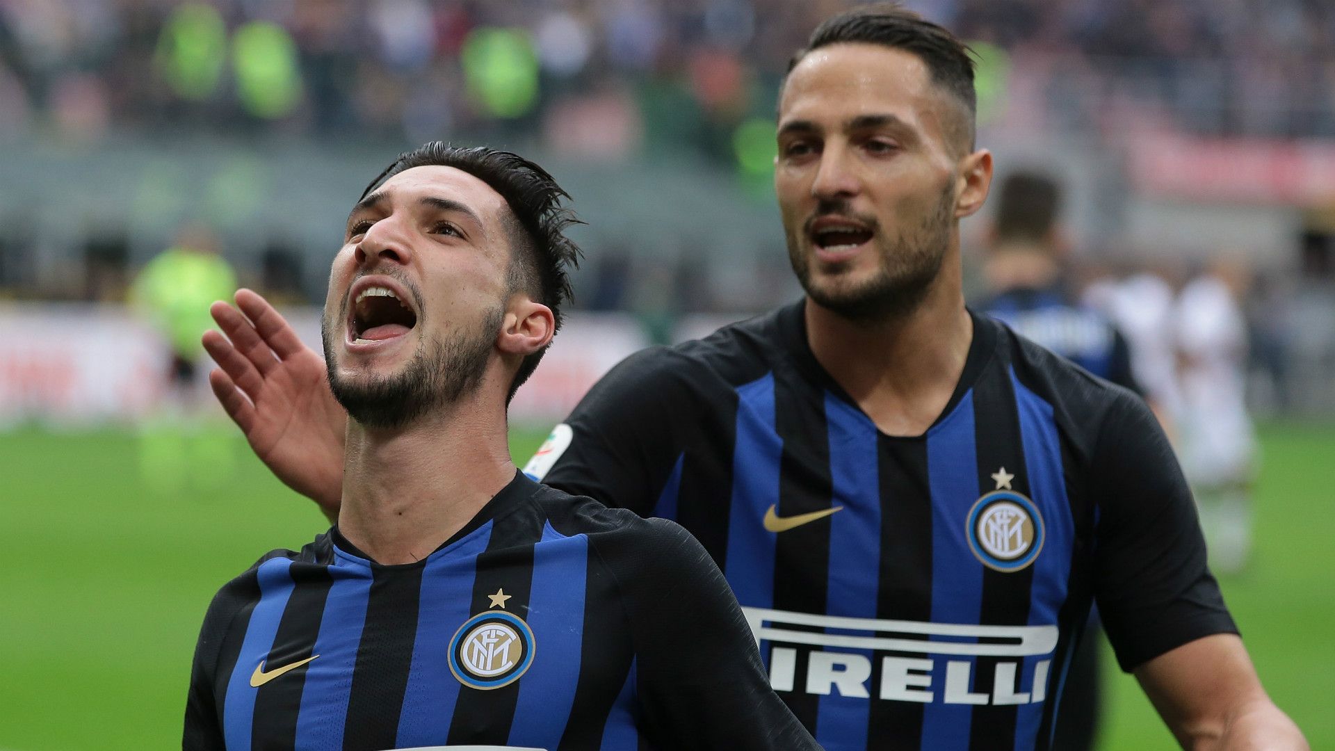 Politano celeb Inter Genoa