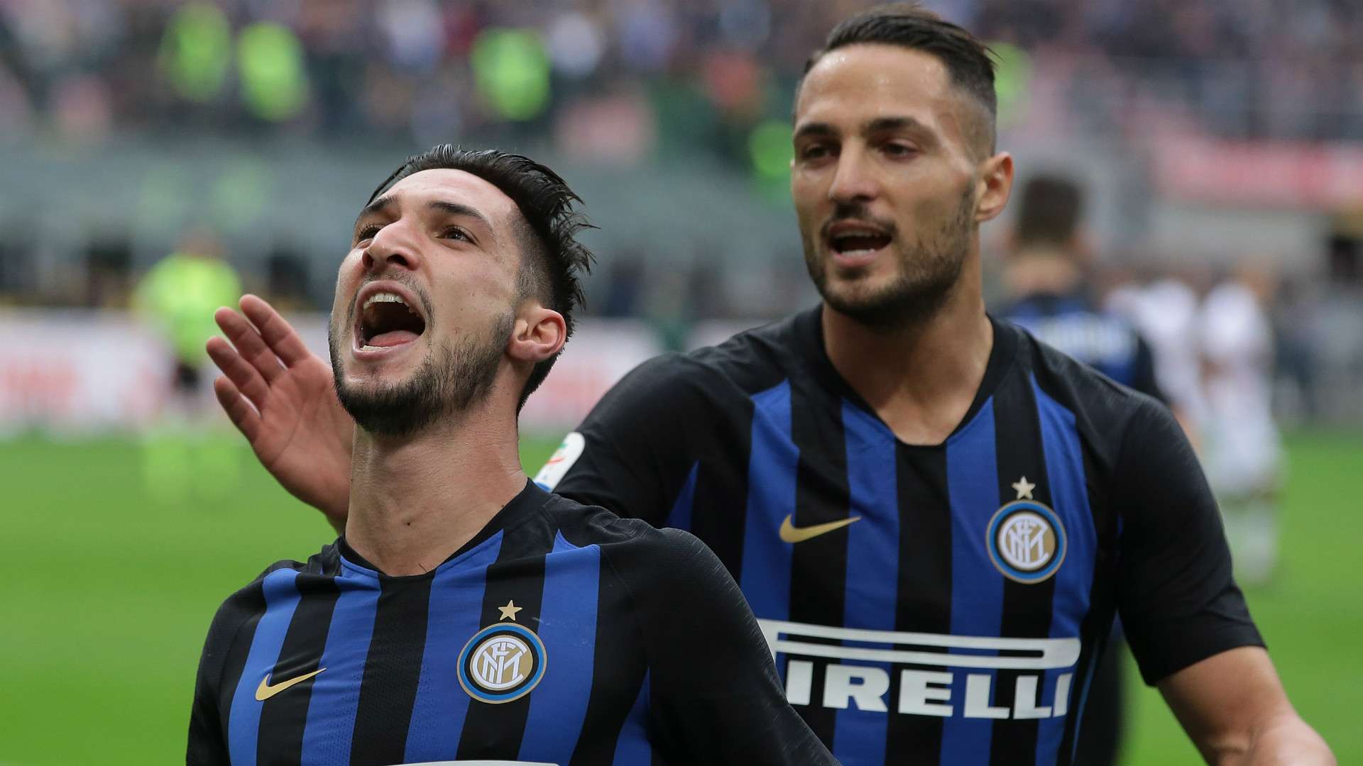 Politano celeb Inter Genoa