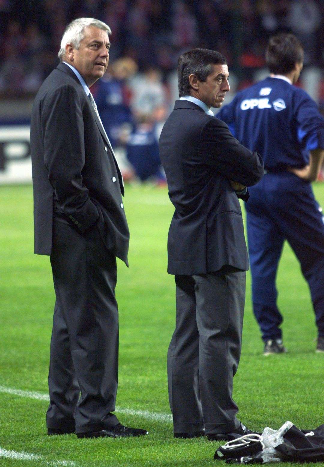 Charles Biétry Alain Giresse PSG Maccabi Haïfa 1998 1999
