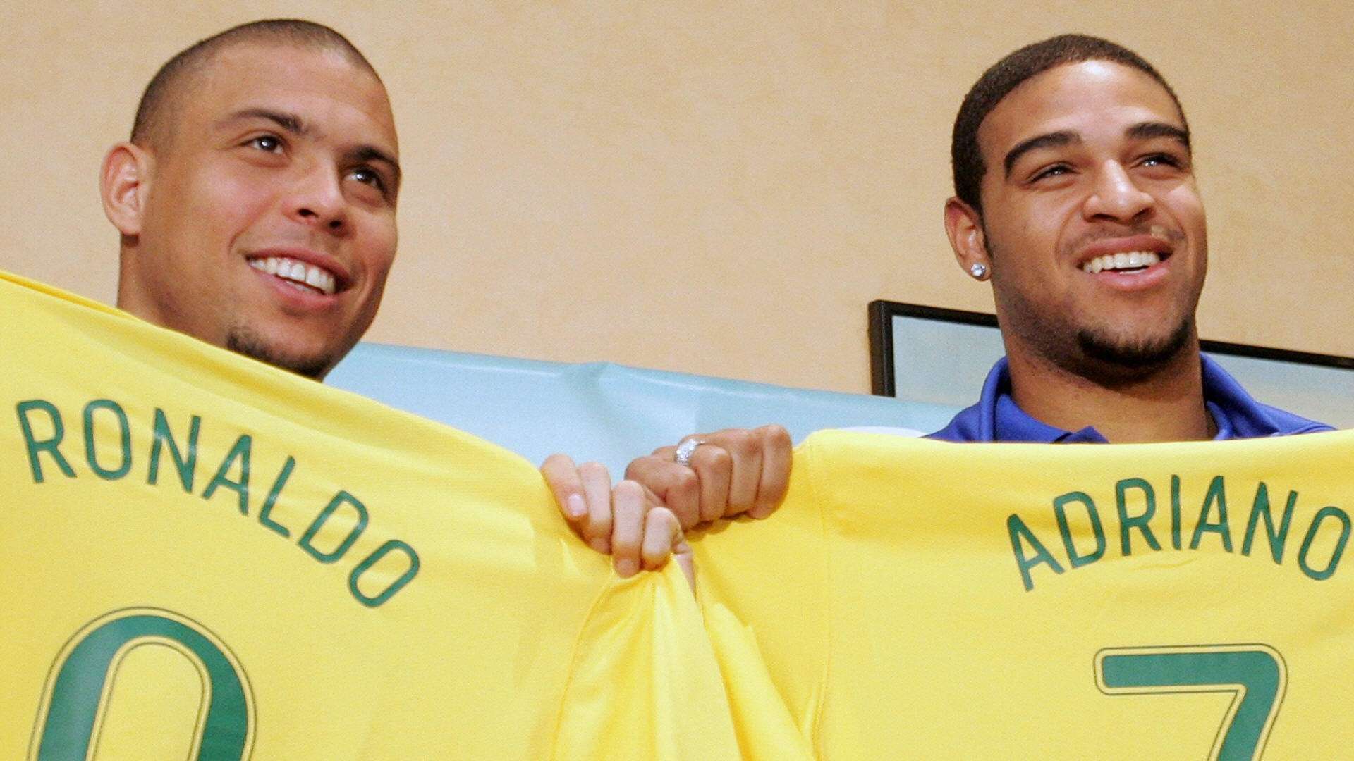 Adriano Ronaldo Brazil 
