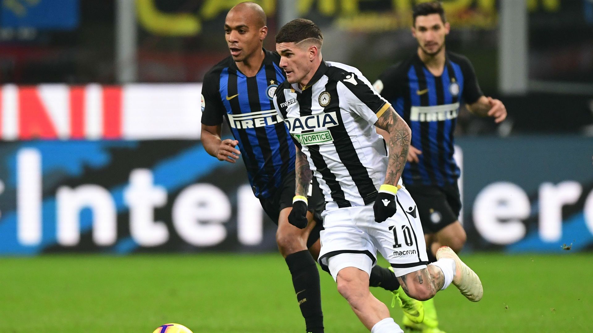 De Paul Joao Mario Inter Udinese Serie A