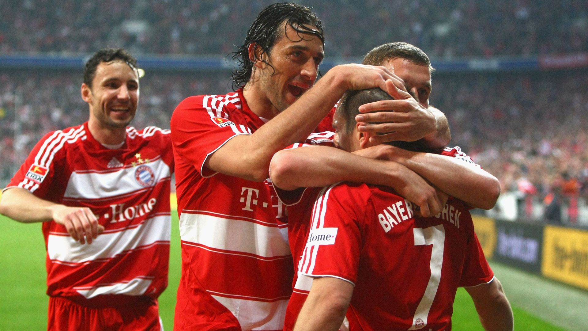 BAYERN VAN BOMMEL TONI RIBERY