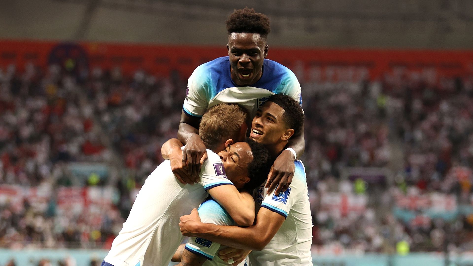 England celebrating World Cup 