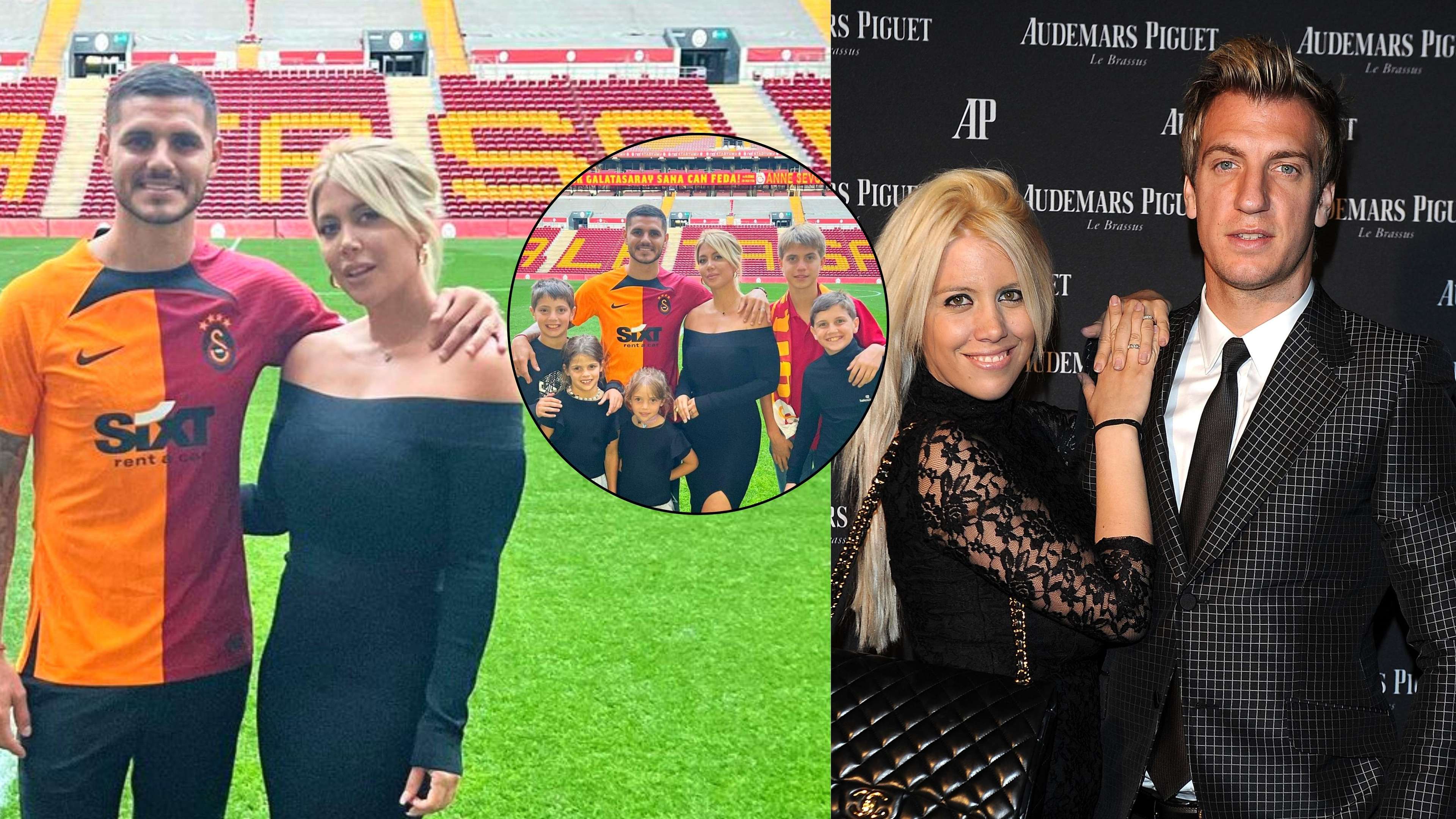 Wanda Nara Mauro Icardi Maxi Lopez