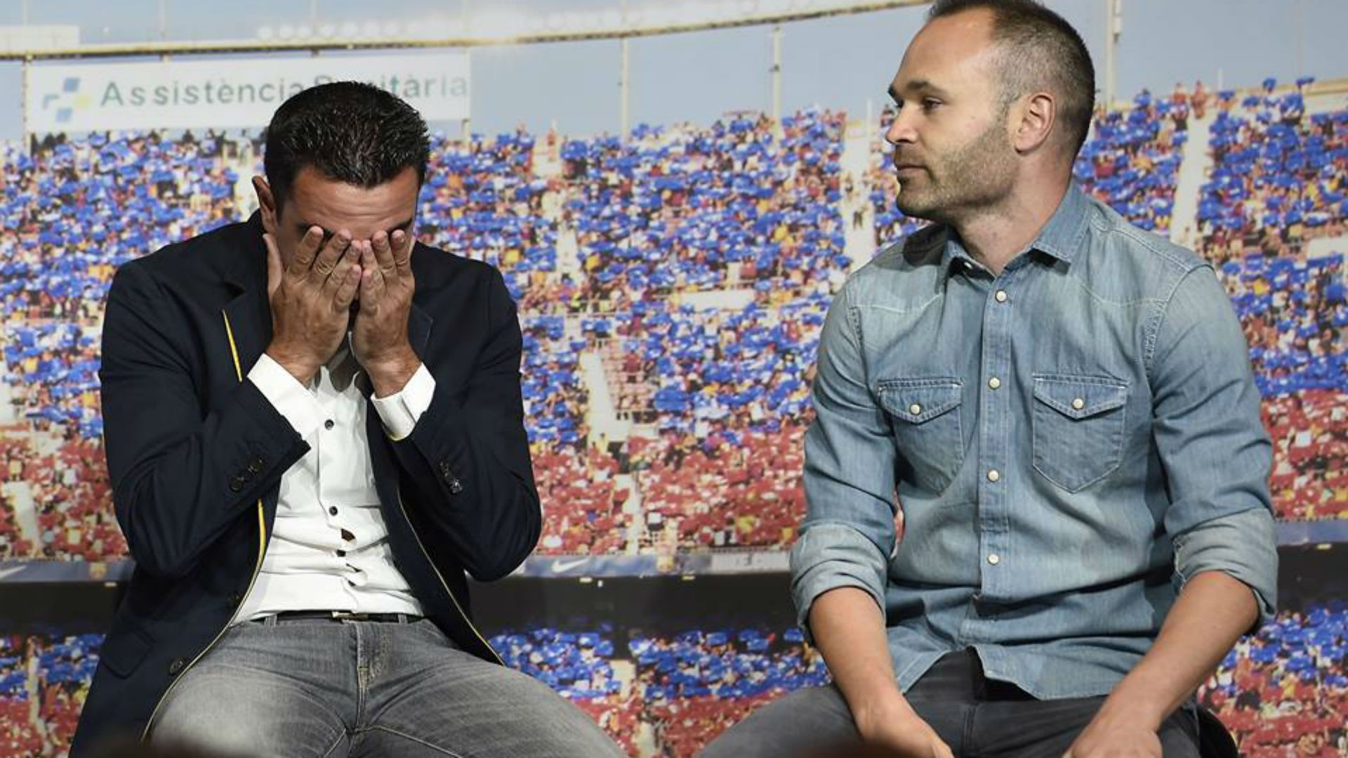 Xavi Iniesta FC Barcelona