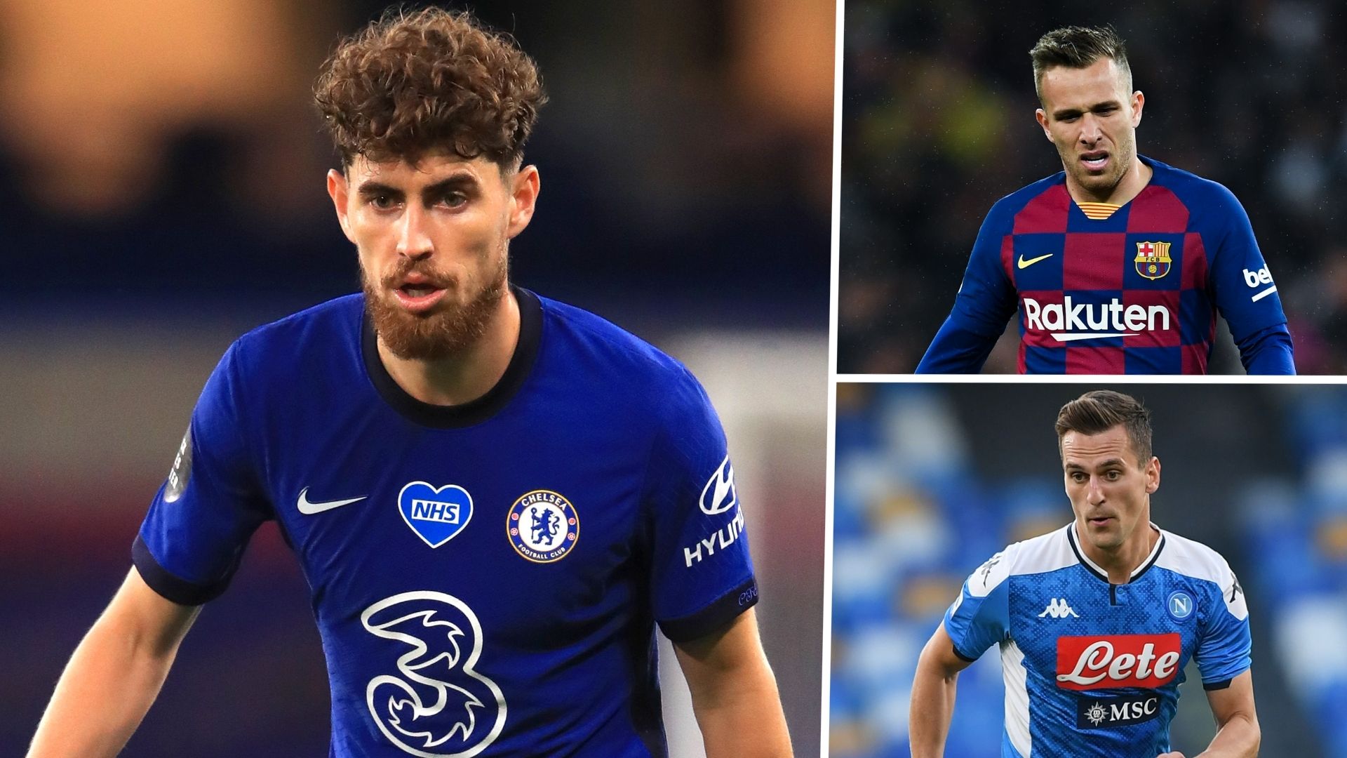 Jorginho Arthur Milik Juventus transfers GFX