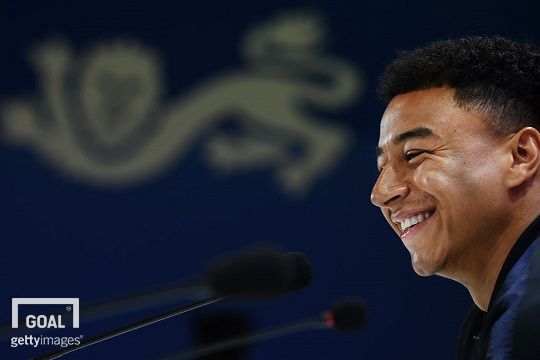 잉글랜드 축구 국가대표팀 미드필더 제시 린가드.