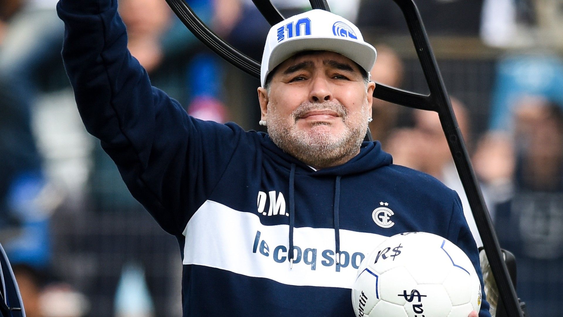 Maradona Presentacion Gimnasia