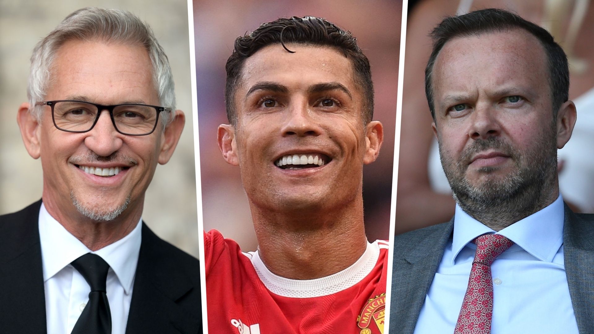 Gary Lineker, Cristiano Ronaldo, Ed Woodward