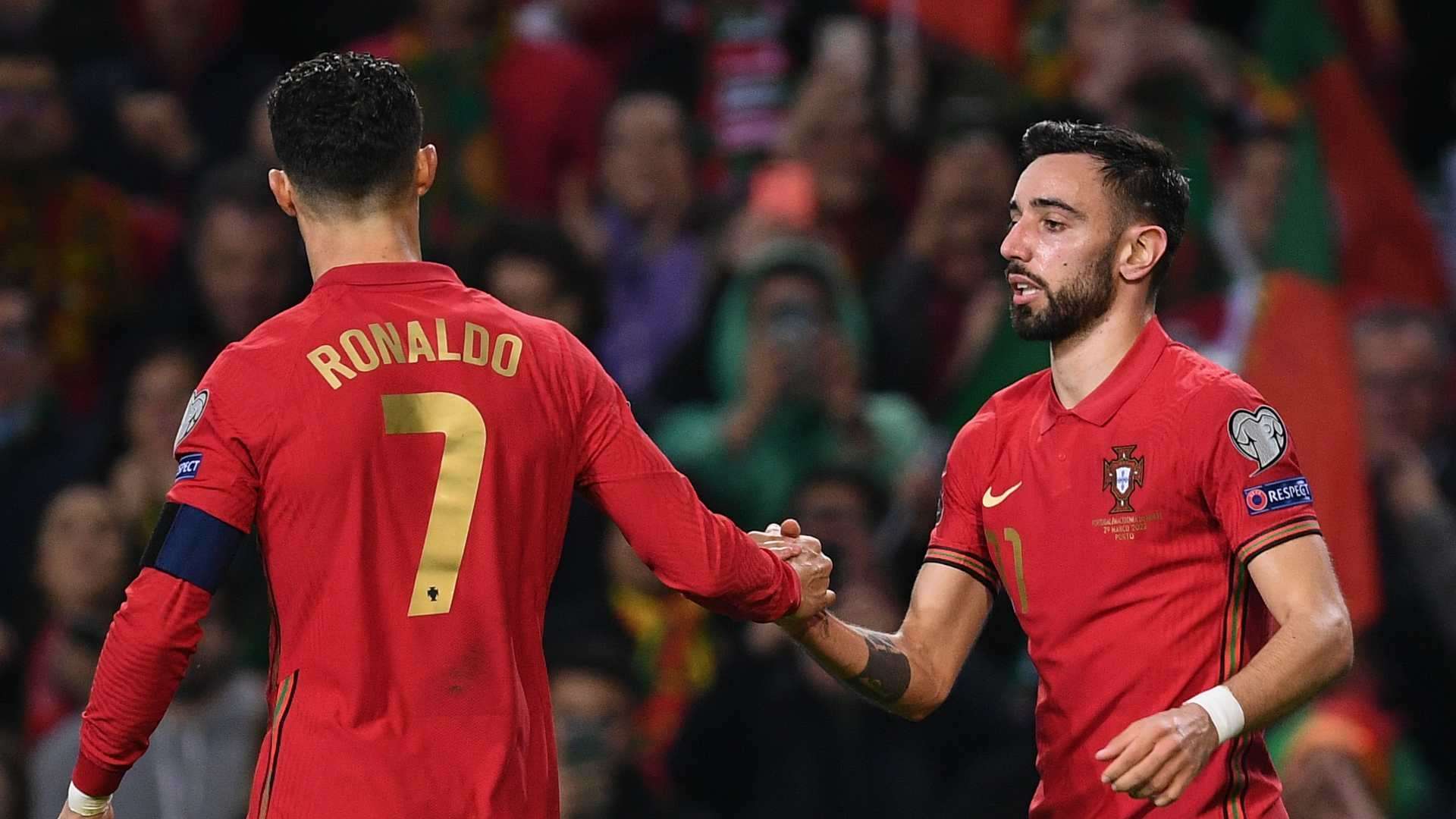 20221118 Cristiano Ronaldo Bruno Fernandes