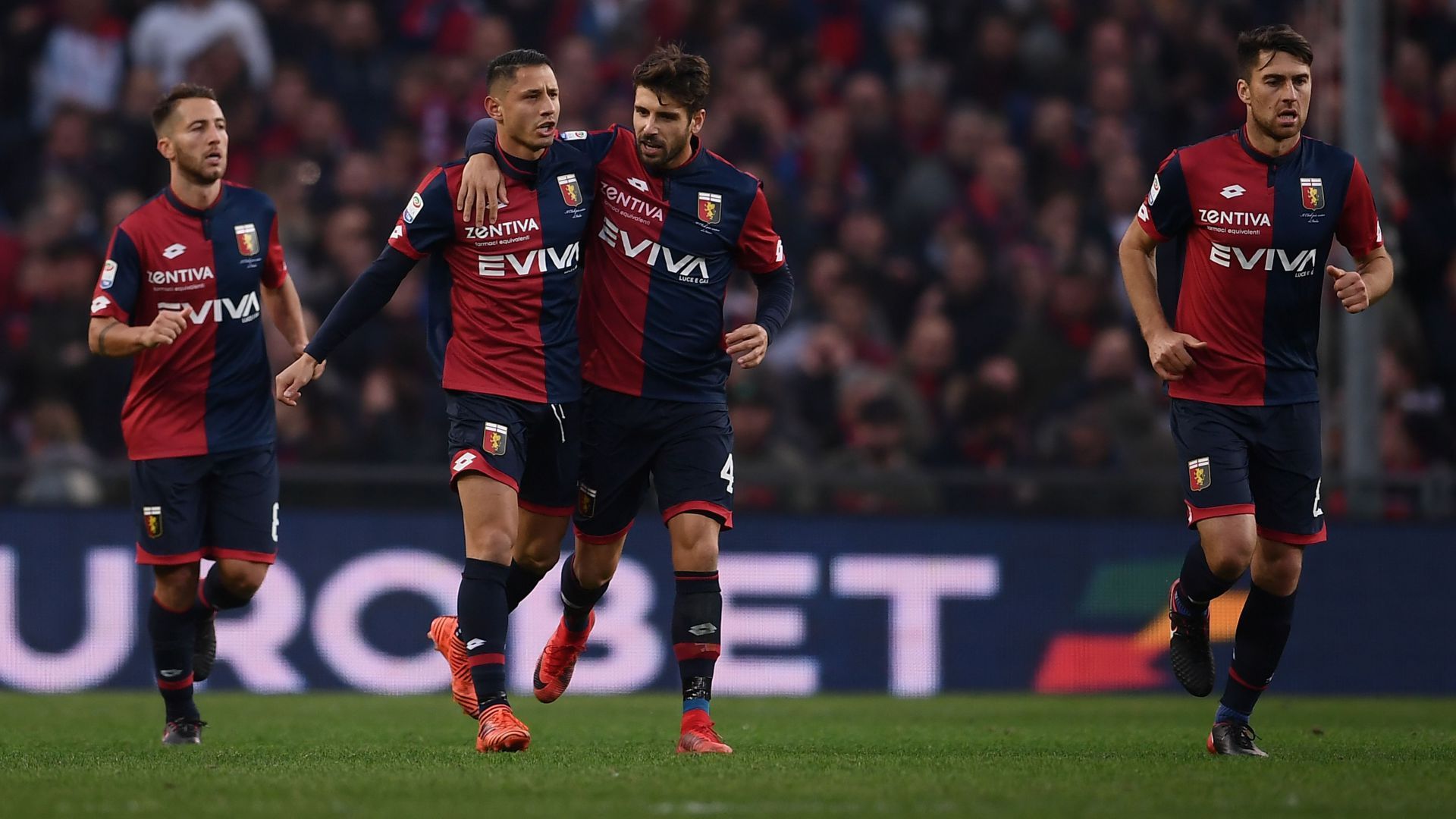 Gianluca Lapadula Genoa Roma