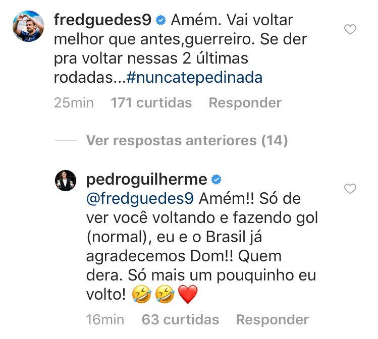 Fred Pedro Fluminense Instagram
