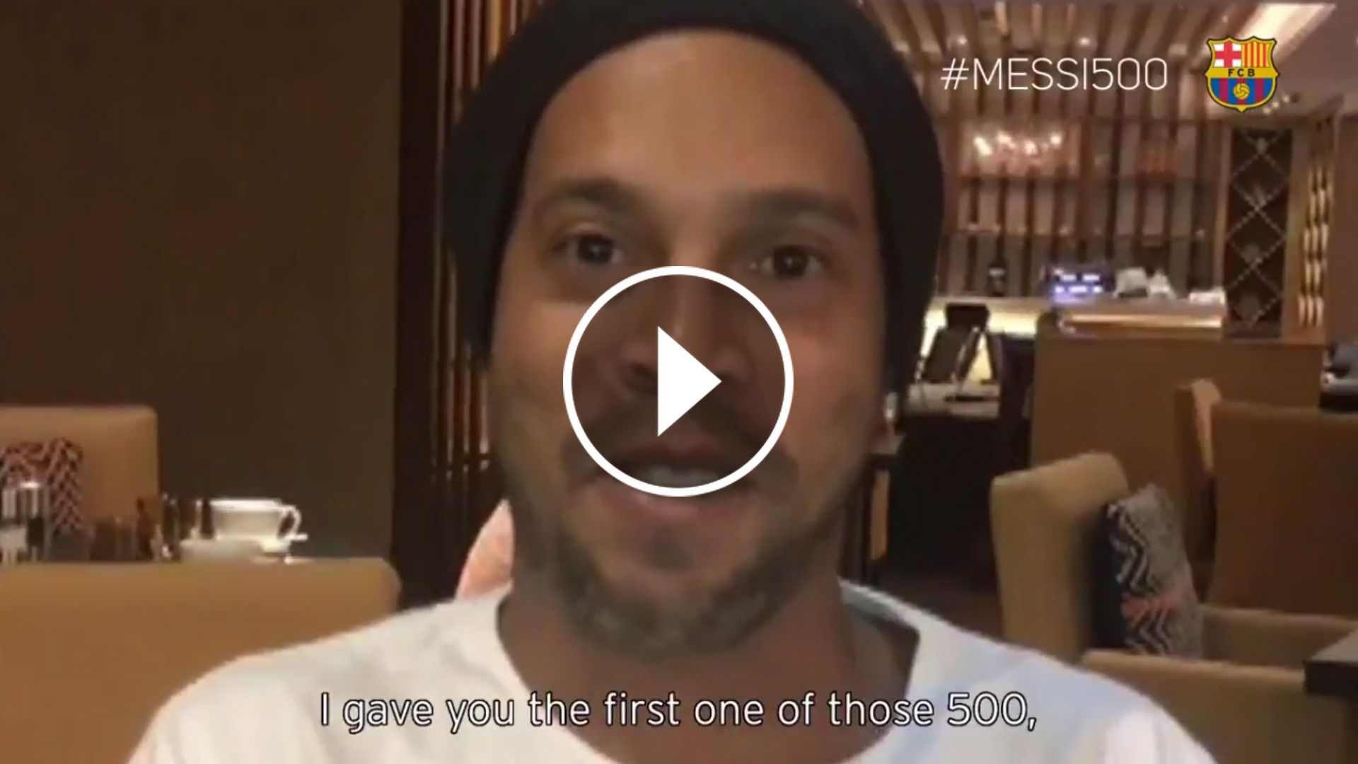 Video Ronaldinho Messi 500