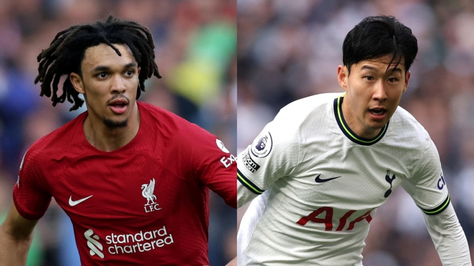 Trent Alexander-Arnold Liverpool Son Heung-Min Tottenham