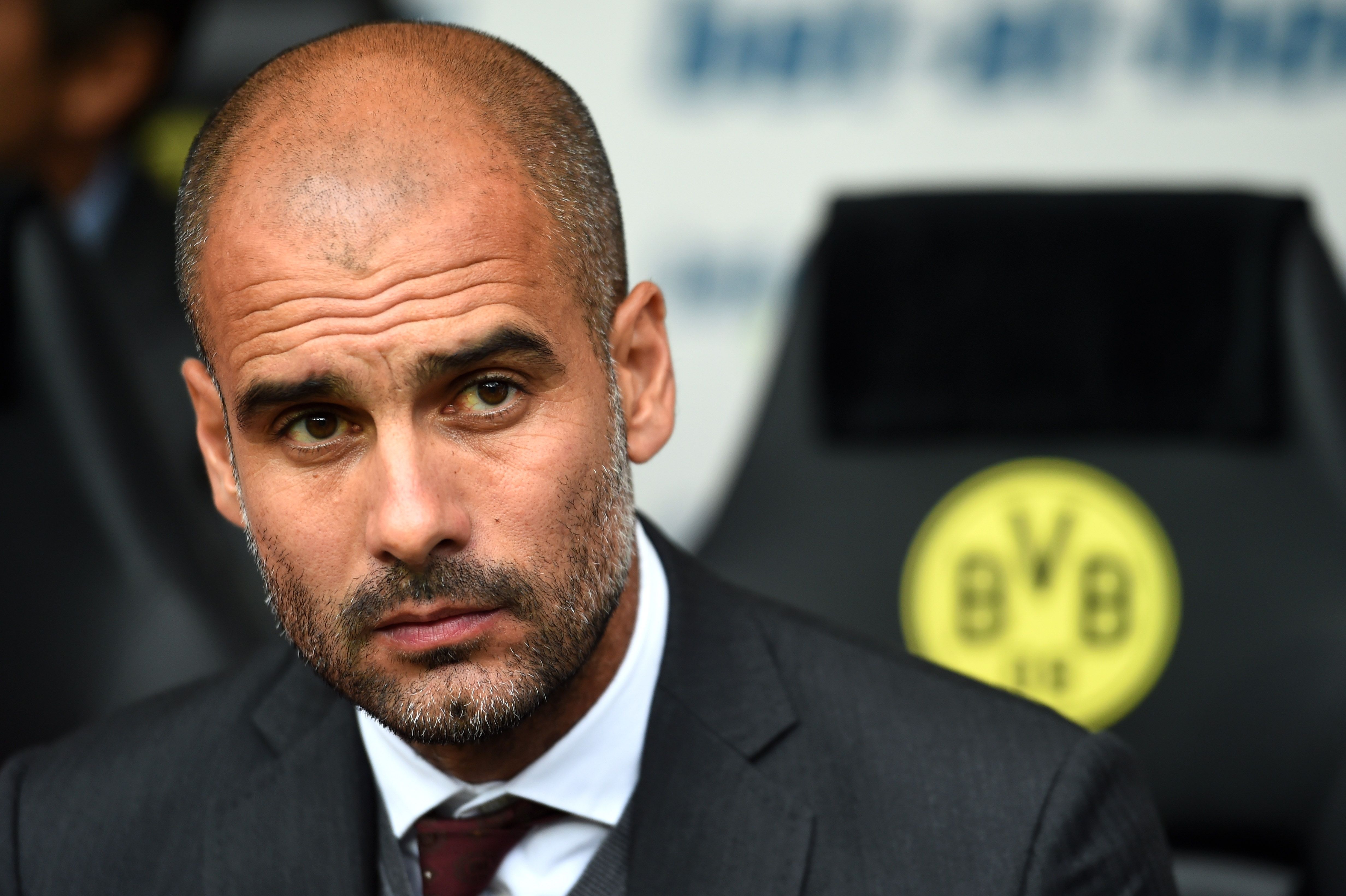 Pep Guardiola, Bayern Munich v Borussia Dortmund, 08132014