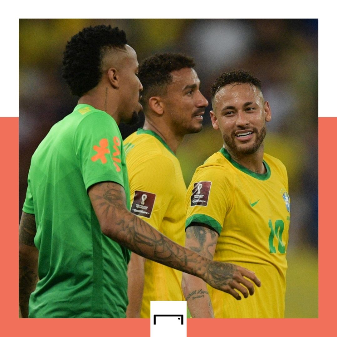 Eder Militao Neymar Danilo Brazil GFX 