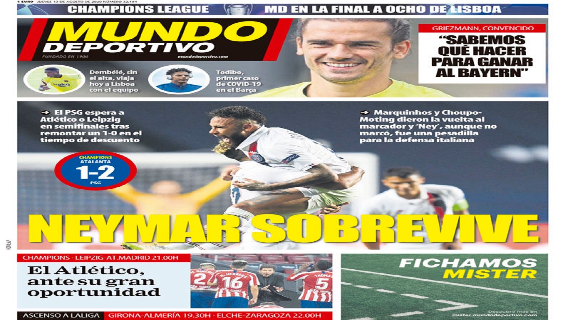 newspapers 13 Aug Mundo