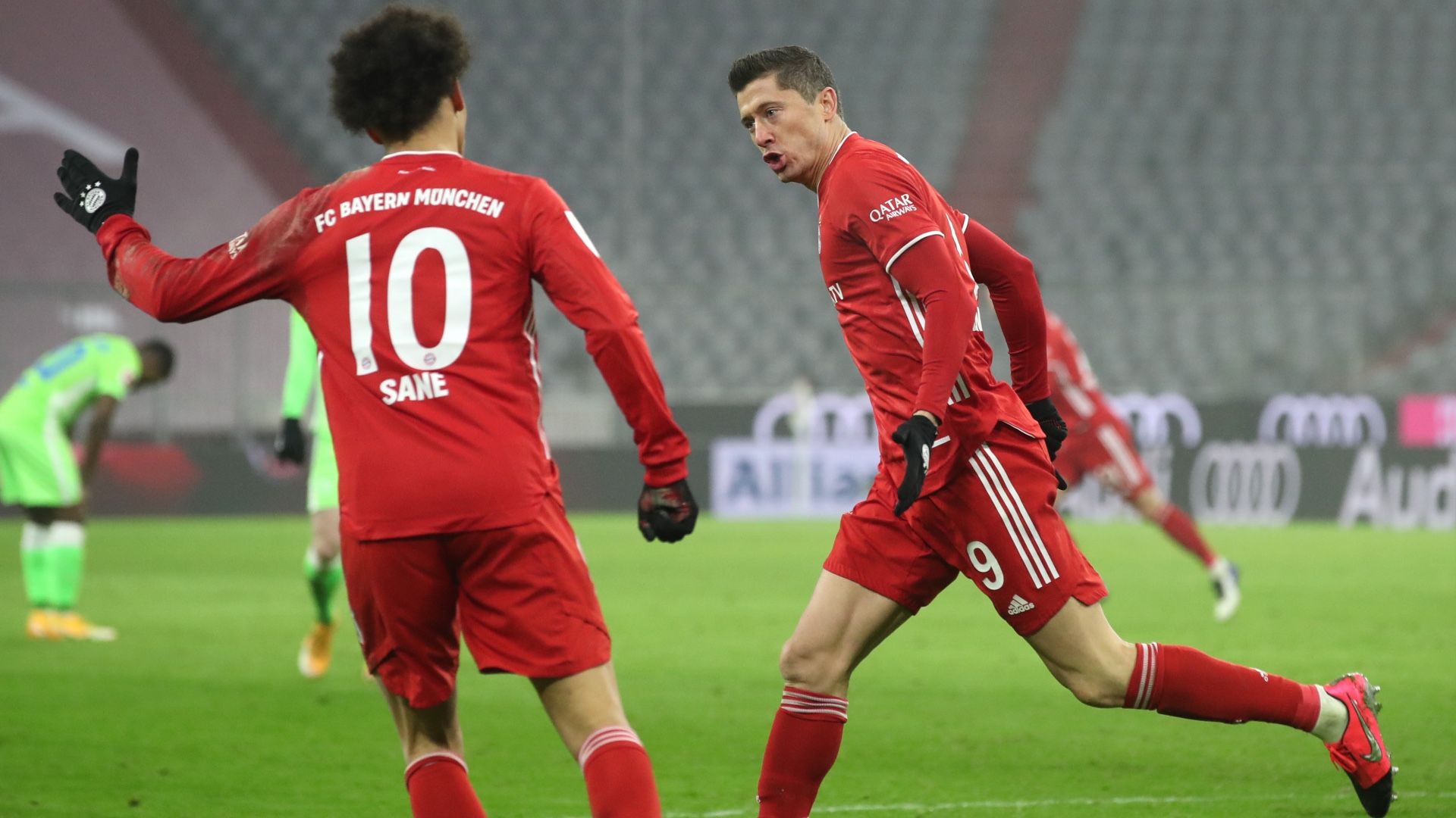 Robert Lewandowski Bayern Munchen Wolfsburg 2020