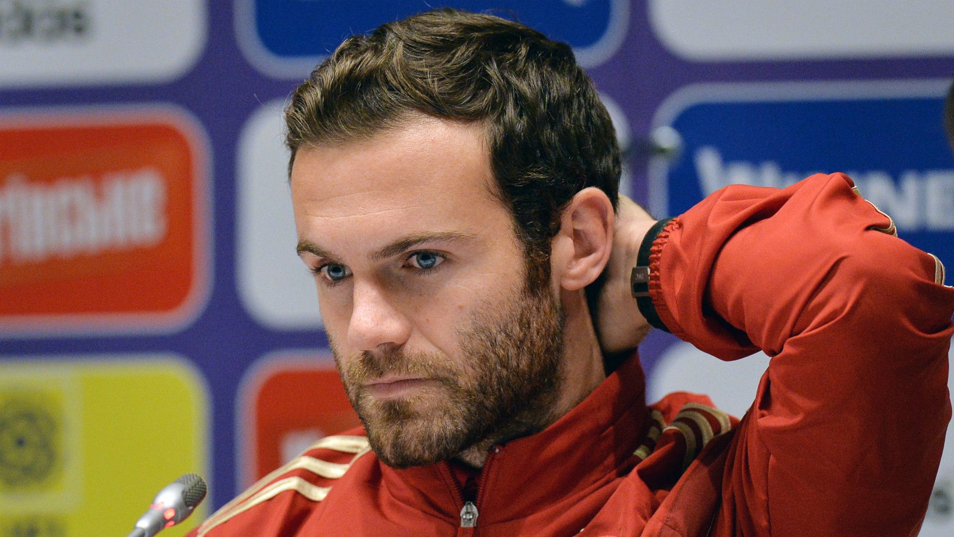 Juan Mata Spain Ukraine press conference