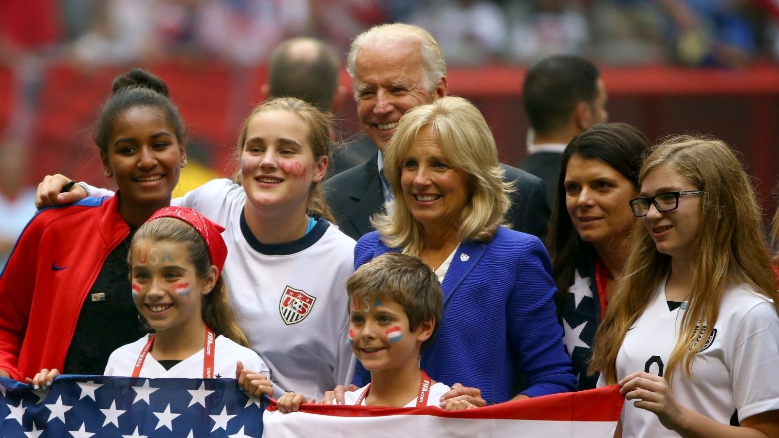 Joe Biden USWNT