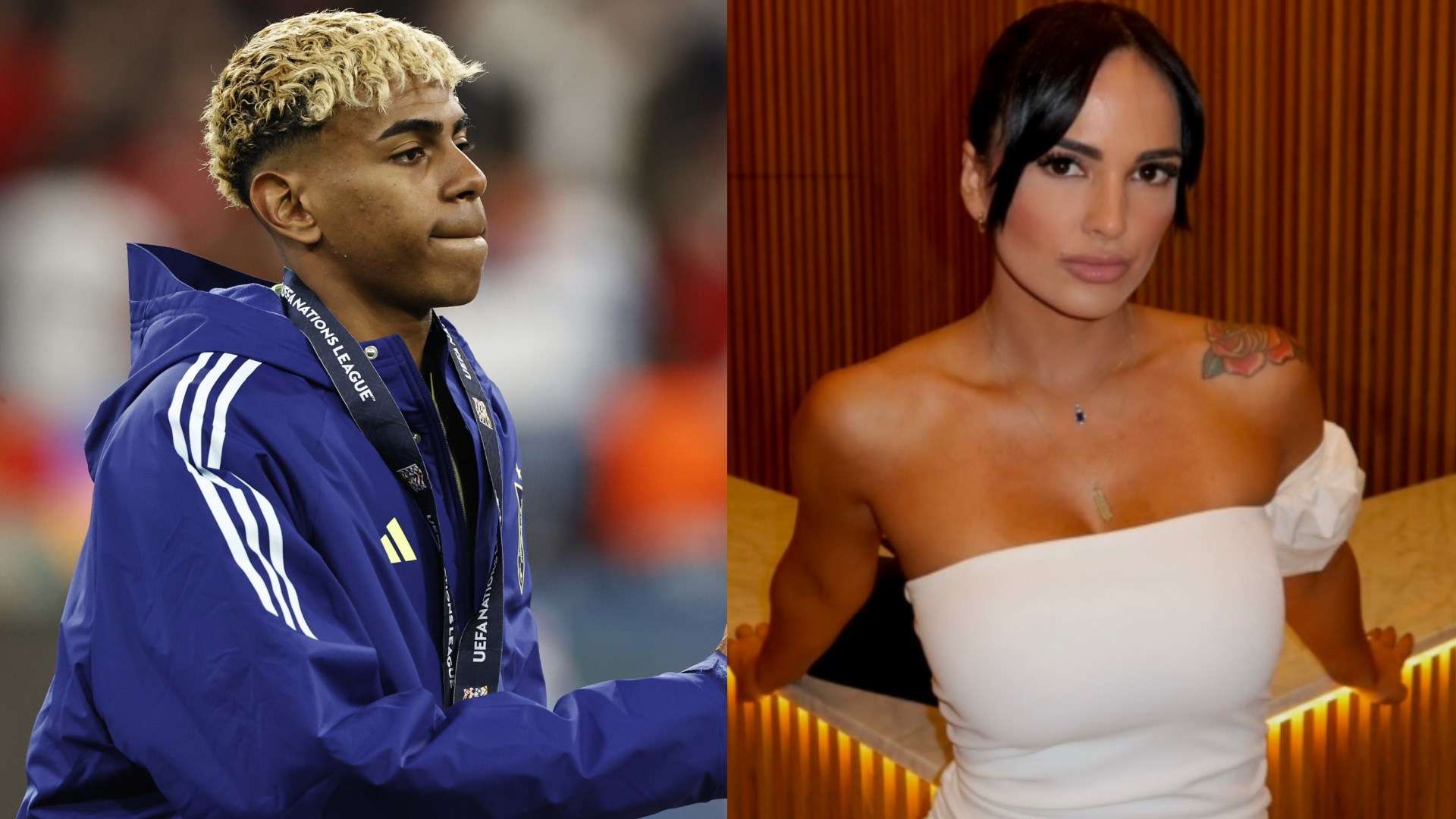 Lamine Yamal Claudia Bavel