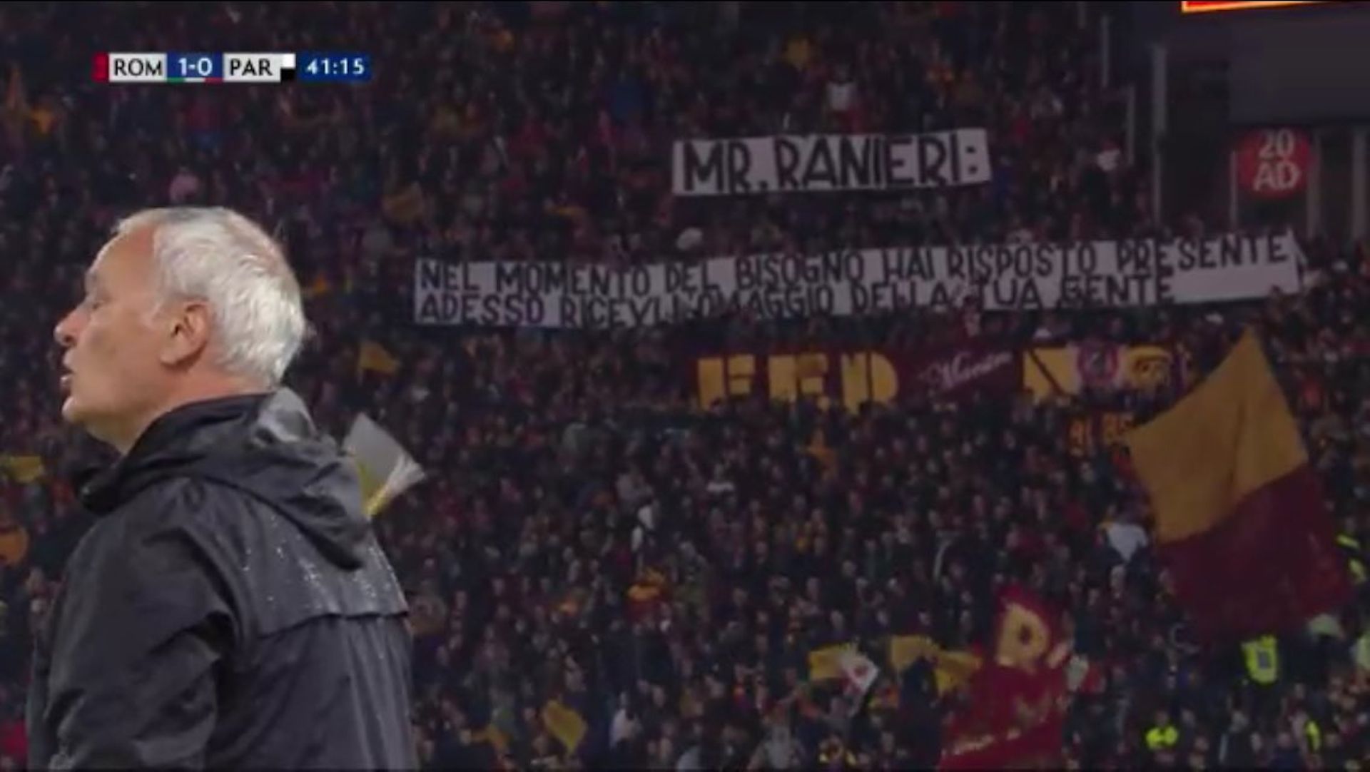 Claudio Ranieri Roma Parma Serie A