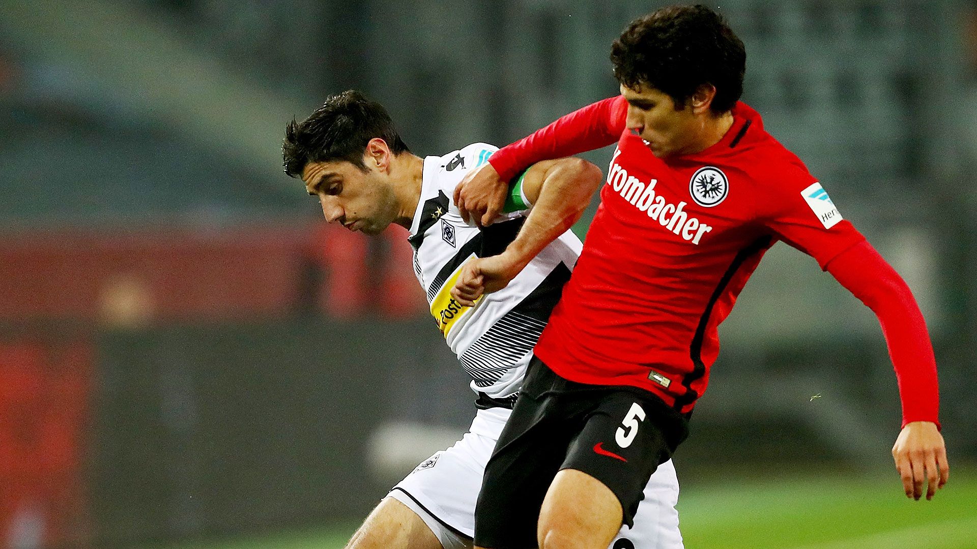 Jesus Vallejo Lars Stindl Eintracht Frankfurt Mönchengladbach Bundesligsa 28102016