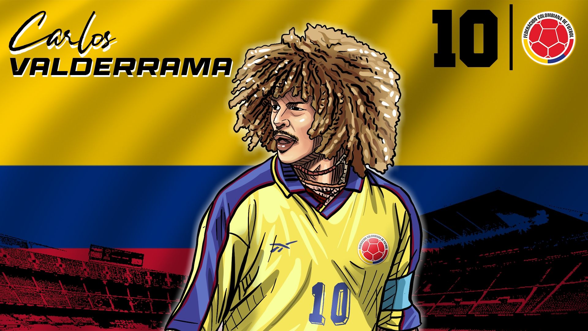 Carlos Valderrama Colombia Cult Hero HIC 16:9