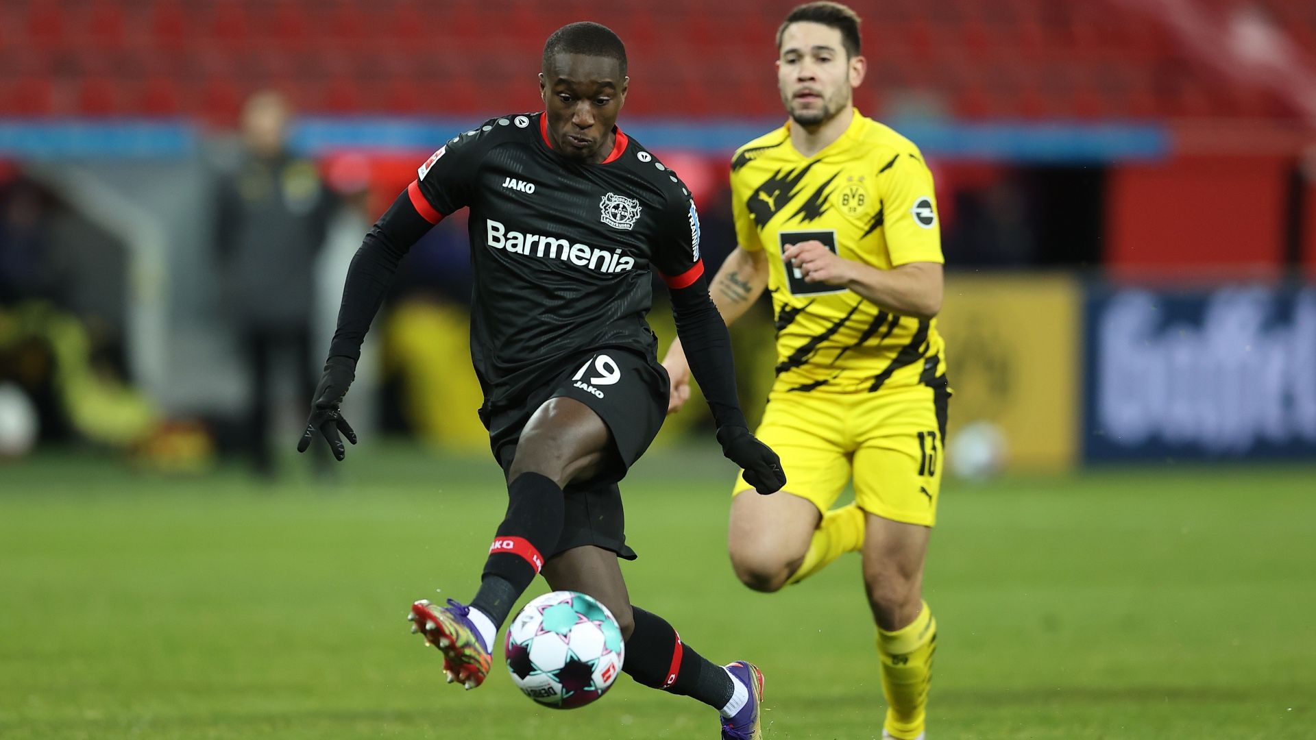 Moussa Diaby Raphael Guerreiro Bayer Leverkusen Borussia Dortmund Bundesliga 20012021