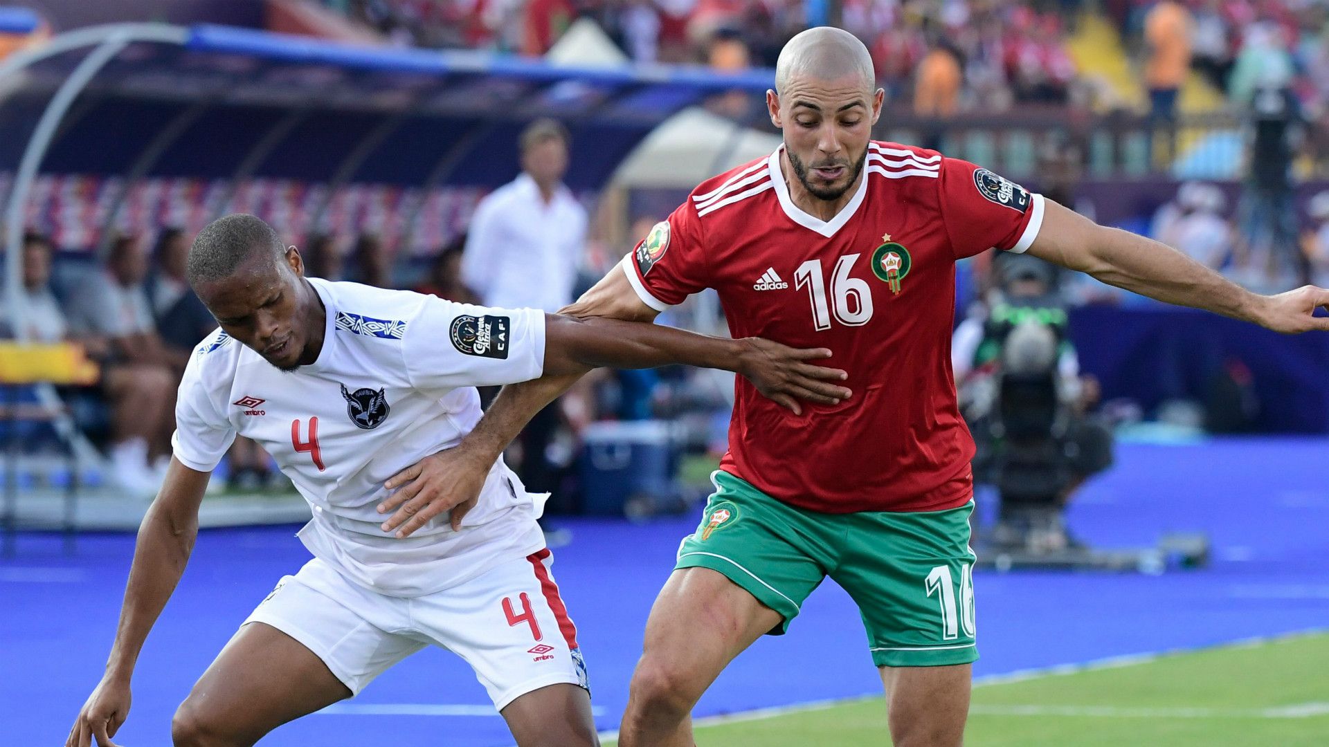 Nordin Amrabat Morocco 2019