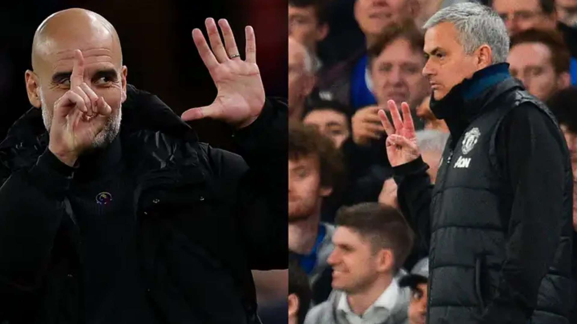Pep Guardiola Jose Mourinho