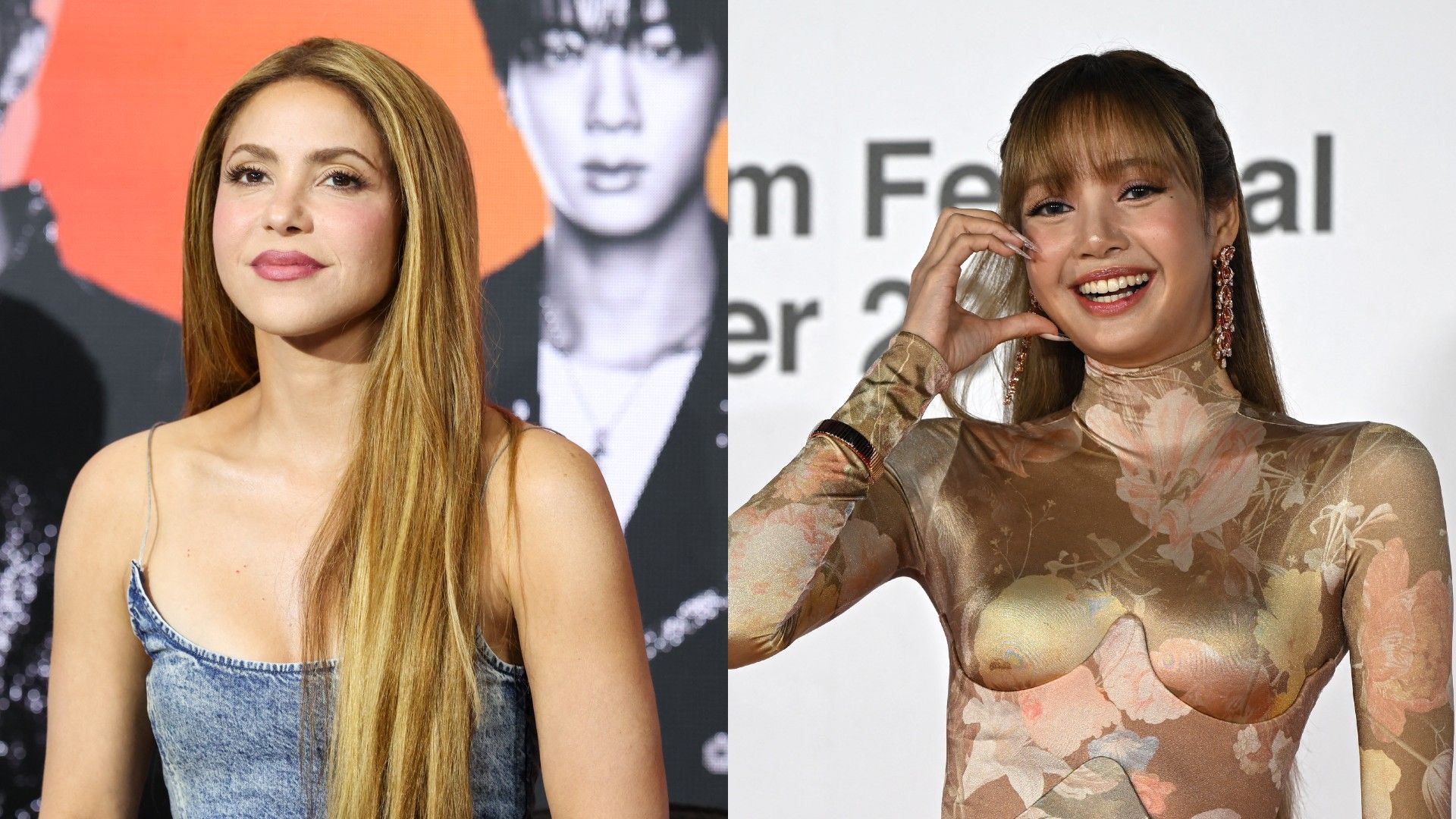 shakira black pink lisa