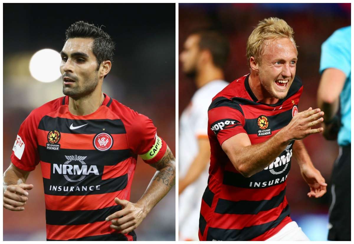 Dimas Mitch Nichols Western Sydney Wanderers A-League