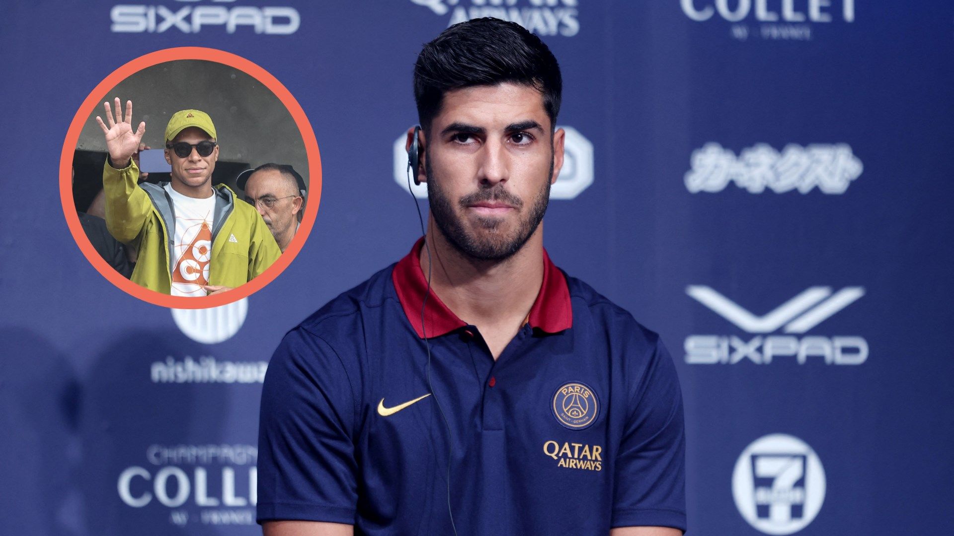 Marco Asensio, Kylian Mbappe GFX