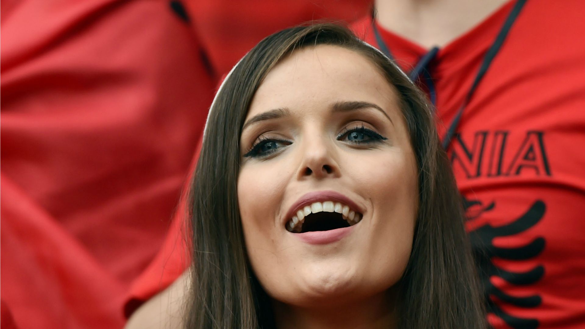 Albania fans Albania Switzerland Euro 2016